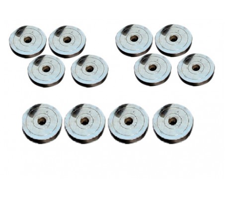 40 Kg Chrome Steel Weight Plates